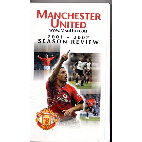 Manchester United Official 2001-2002 Season Review VHS NEW (PAL European format) - Picture 1 of 2